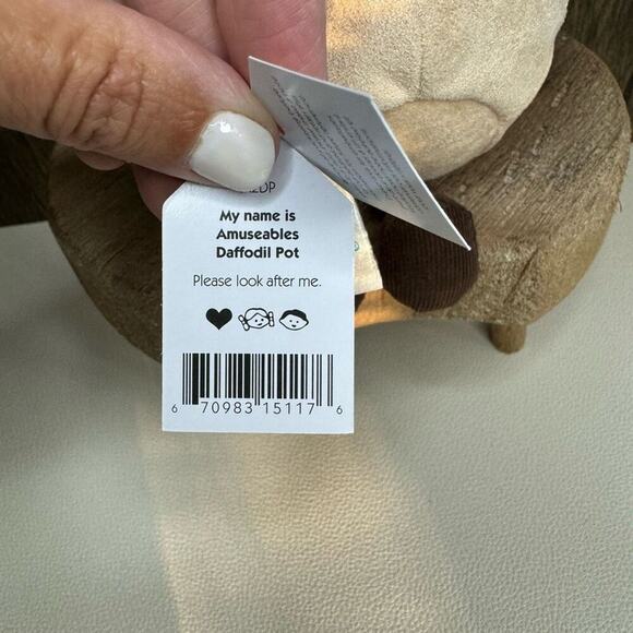 Jellycat Daffodil NEW! Fast SHIP Amuseables Flower Gift for Her - Picture 10 of 10